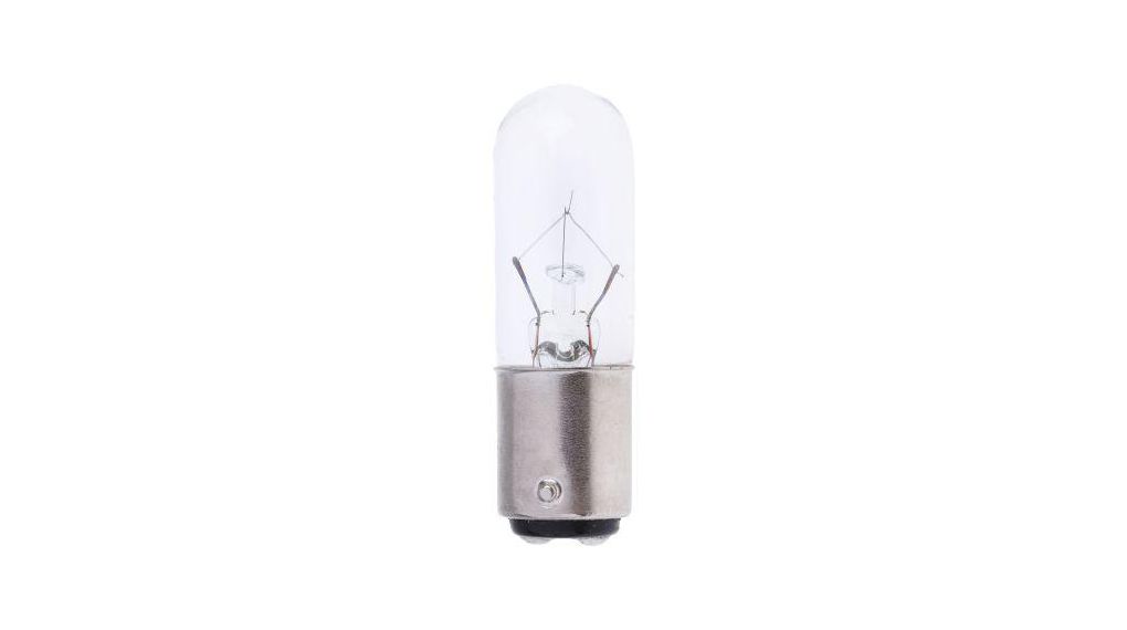 Incandescent Bulb, 5W, BA15d, 24V